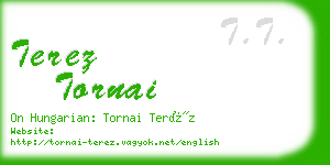 terez tornai business card